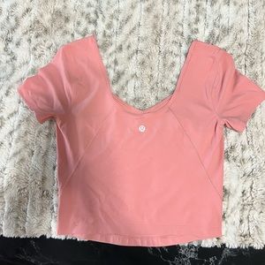 Align Tee - Pink Puff